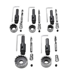 Jogo Broca Serra Copo Fura Metal Aço Ferro 5 Peças 16 À 32mm - 2 Jogo Broca Serra Copo Fura Metal Aço Ferro 5 Peças 16 À 32mm - 2