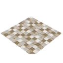 Ver imagem 3 de Pastilha de Vidro e Mármore de 29cm x 29cm Rende Glass Mosaic