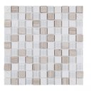 Ver imagem 1 de Pastilha de Vidro e Mármore de 29cm X 29cm Rende  Glass Mosaic