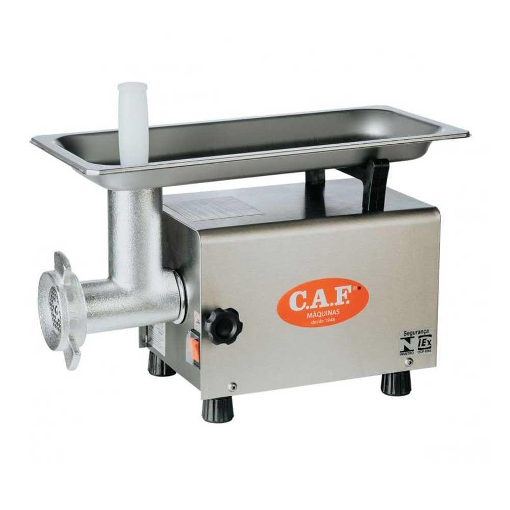 Picador de Carne Caf08 Caf Moedor Boca 8 Inox Bivolt