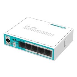 Mikrotik Rb750r2 Hex Lite Routerboard 5 Portas Fast - 4 Mikrotik Rb750r2 Hex Lite Routerboard 5 Portas Fast - 4