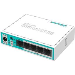 Mikrotik Rb750r2 Hex Lite Routerboard 5 Portas Fast - 2 Mikrotik Rb750r2 Hex Lite Routerboard 5 Portas Fast - 2