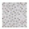 Pastilha de Vidro Mesclada de 30cm X 30cm Rende  Glass Mosaic - 1