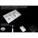 Ver imagem 7 de Cuba Dupla Inox com Acessorios Debacco Funzionale 20.03.20228