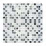 Pastilha de Vidro Mesclada de 30cm X 30cm Rende  Glass Mosaic - 1