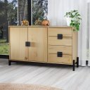 Ver imagem 1 de Balcão Madeira 2 Portas 4 Gavetas | Alla