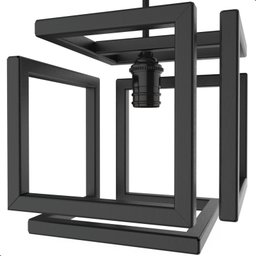 Pendente Luminária Infinity Industrial Preto - 4