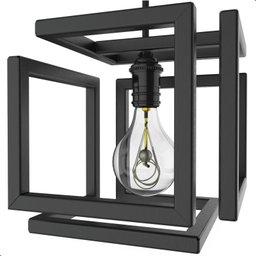 Pendente Luminária Infinity Industrial Preto - 3