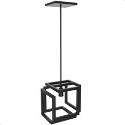 Pendente Luminária Infinity Industrial Preto - 2