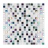 Pastilha de Vidro Silk de 30cm x 30cm Rende  Glass Mosaic - 1