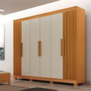 Ver imagem 1 de Guarda Roupa Casal Ripado 100% MDF Aspen - Arbo Design