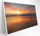 Ver imagem 2 de Quadro Litoral no Pôr do Sol - 60x40 Cm - Adesivo Fotográfico