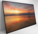 Ver imagem 5 de Quadro Litoral no Pôr do Sol - 60x40 Cm - Adesivo Fotográfico