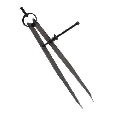 Compasso de Ponta Reta para Mecânico 10 Pol 250mm em Aço