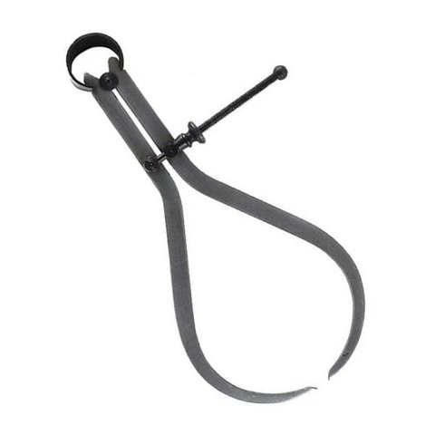 Compasso Externo para Mecânico 10 Pol 250mm Em Aço