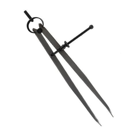 Compasso de Ponta Reta para Mecânico 8 Pol em Aço Carbono