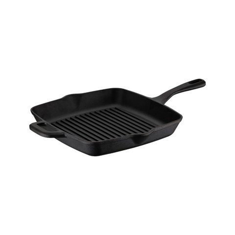 Bistequeira Tramontina Fargo Ferro Fundido Pre-seasoned 27 Cm 2,3 L Preta