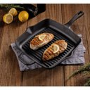 Ver imagem 3 de Bistequeira Tramontina Fargo Ferro Fundido Pre-seasoned 27 Cm 2,3 L Preta