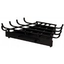 Ver imagem 1 de Grelha com Gaveta de Canto para Lareira Ferro Preto 68,5 x 40 x 38