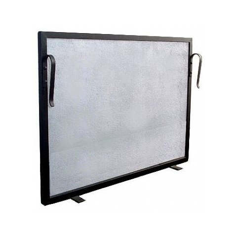 Tela Para Proteção - Grade Para Lareira 60x40 Ferro Preto