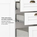 Ver imagem 7 de Cozinha Completa Modulada 4 Peças 100% MDF Classy Branco