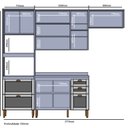 Ver imagem 2 de Cozinha Completa Modulada 4 Peças 100% MDF Classy Branco