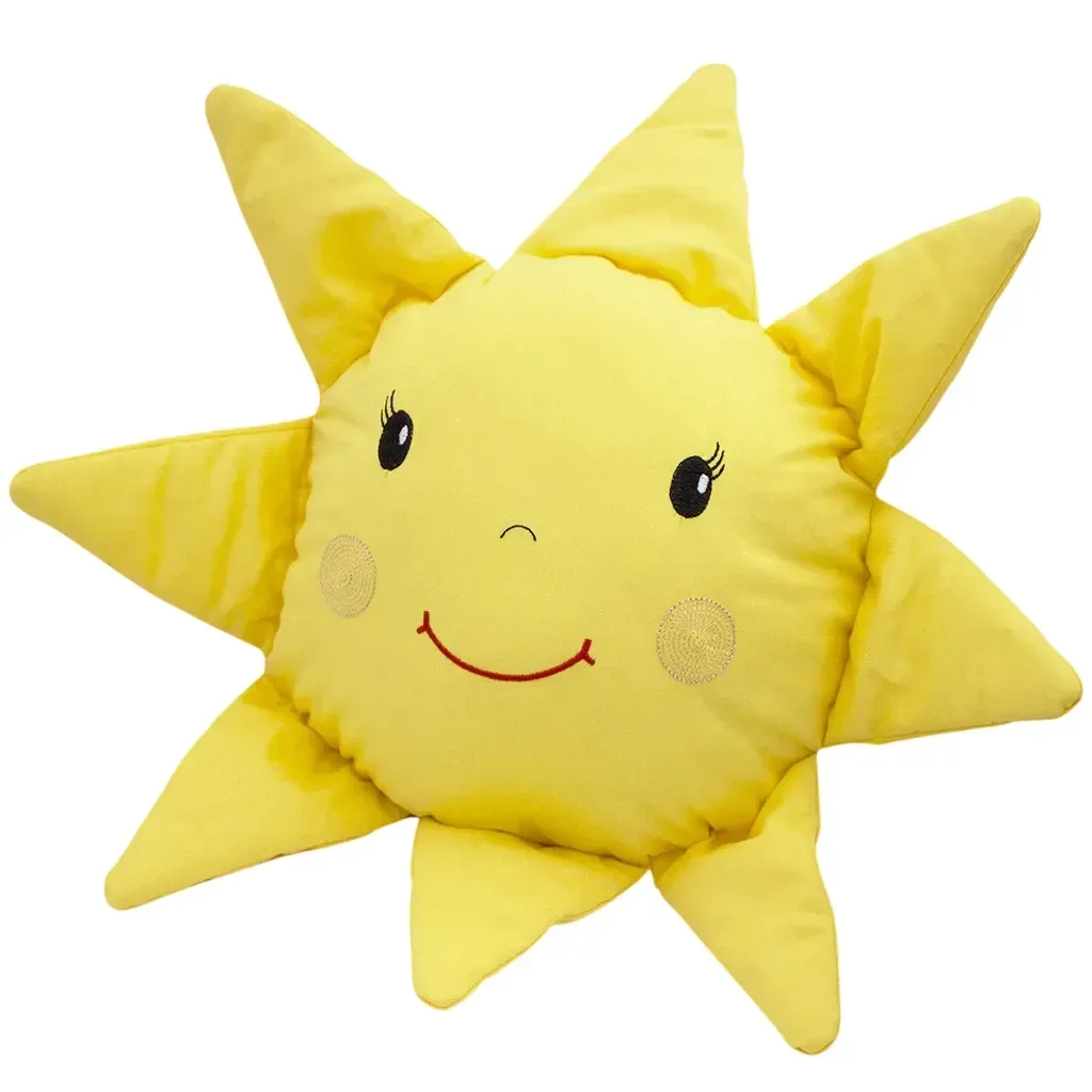 Almofada Decorativa Sol Amarelo