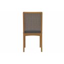 Ver imagem 5 de Kit 2 Cadeiras Sala Jantar Lara 2cmm009ca Premium Madeira Maciça 2 Un Carvalho/boucle Bege Fendi/