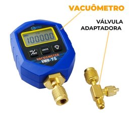 Vacuômetro Digital Hiatsu com Maleta Vmh-75 Único - 10