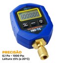 Ver mais imagens de Vacuômetro Digital Hiatsu com Maleta Vmh-75 Único