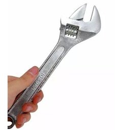 Chave Inglesa 250mm 10 Pol. Cromada Western Cód.720/10 - 3