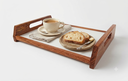 Ver imagem 2 de Bandeja Multifuncional Decorativa Noah 40cm Resistente e Elegante