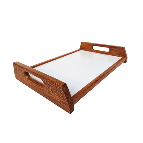 Bandeja Multifuncional Decorativa Noah 40cm Resistente e Elegante
