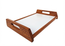 Ver imagem 1 de Bandeja Multifuncional Decorativa Noah 40cm Resistente e Elegante