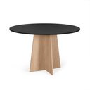Ver imagem 1 de Mesa de Jantar Redonda 4 Lugares 90cm Isabela Preto/jade - Straub Web