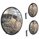 Ver imagem 1 de Espelho Convexo 80cm acabamento em borracha
