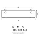 Ver imagem 4 de Porta Shampoo com Grade - Ana´s Circolare