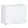 Baú Organizador Multiuso Amanda Big Retangular 95x56cm Branco - Desk Design - 1