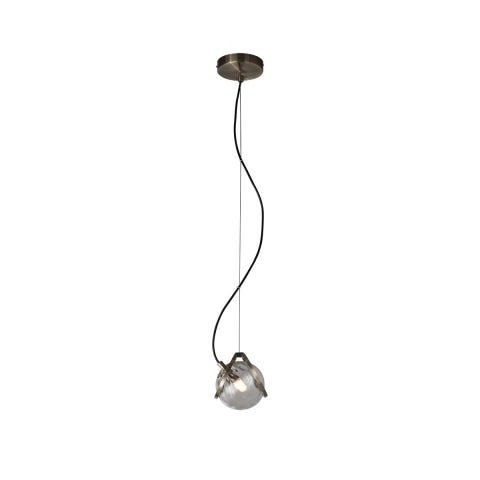 PENDENTE TAHI DOURADO E TRANPARENTE 11CM 1XG9 10W - BELLA - RE014S