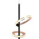 Ver imagem 1 de Pendente Bella BB012 Ginga LED 16,5W 3000k Ø23,5x52cm Rose Gold / Preto