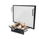 Ver imagem 1 de Kit Duo Para Lareira - Tela 40x60 E Grelha Pequena