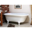 Ver imagem 6 de Banheira Vitoriana Branca 1,38m - Classica