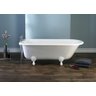 Banheira Vitoriana Branca 1,38m - Classica - 4