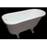 Banheira Vitoriana Branca 1,38m - Classica - 3