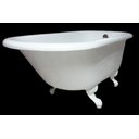 Ver imagem 1 de Banheira Vitoriana Branca 1,38m - Classica