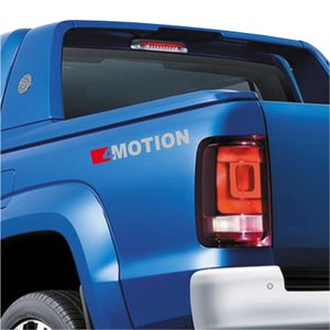 Par Adesivo Emblema 4motion Amarok 2017 Cinza Claro Teu Adesivo