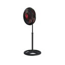 Ver imagem 3 de Ventilador Osc Coluna Turbo 6p 40cm Vermelho 220v