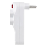 Adaptador Carregador De 2 Tomadas E 2 Usb Eac 1002 Intelbras Bivoltv Branco - 4