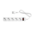 Ver imagem 1 de Protetor eletrônico com 5 tomadas EPE 205+ Intelbras Branco