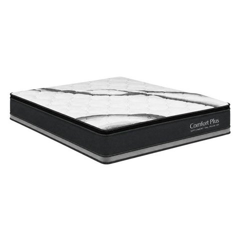 Colchão Casal Sr Life Confort Plus Espuma D45 138x188x28cm Cinza